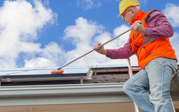 Clooney Park soft wash roof cleaning